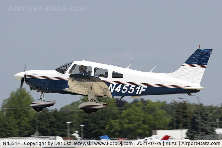 N4551F, 1976 Piper PA-28-181 Archer C/N 28-7790044, Piper PA-28-181 Archer  C/N 28-7790044, N4551F