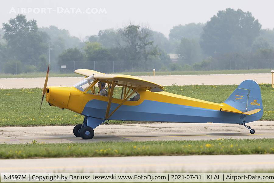 N4597M, 1947 Piper PA-11 Cub Special C/N 11-100, Piper PA-11 Cub Special  C/N 11-100, NC4597M