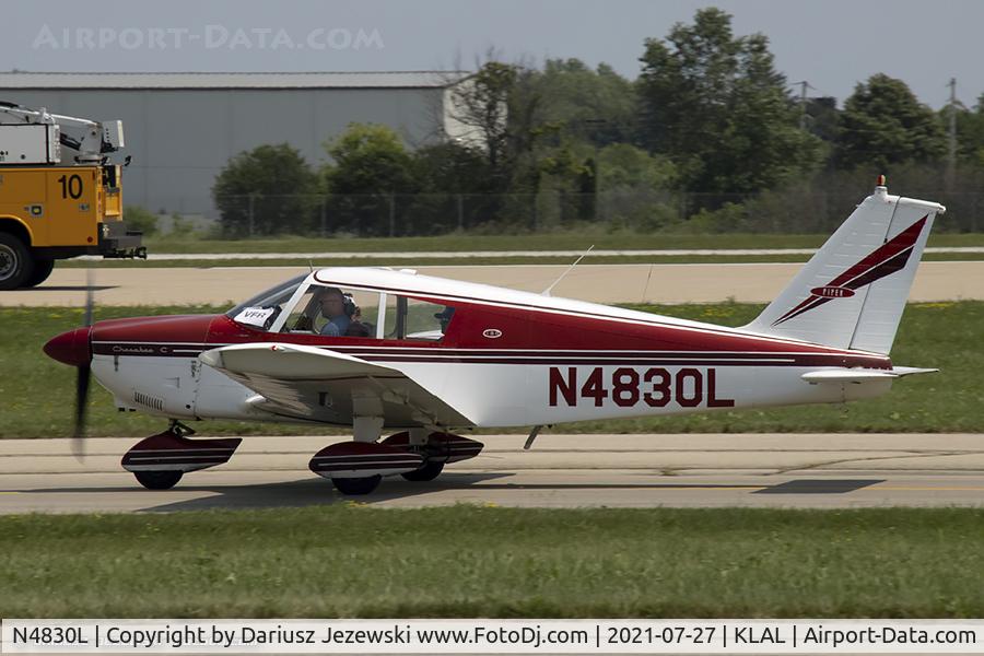 N4830L, 1967 Piper PA-28-180 Cherokee C/N 28-4173, Piper PA-28-180 Cherokee  C/N 28-4173, N4830L