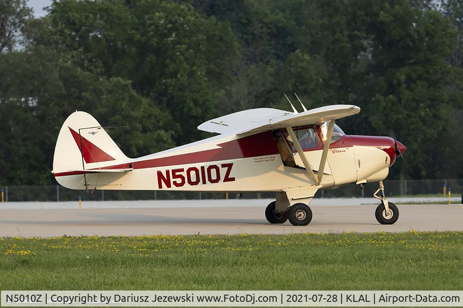 N5010Z, 1961 Piper PA-22-108 Colt C/N 22-8621, Piper PA-22-108 Colt  C/N 22-8621, N5010Z