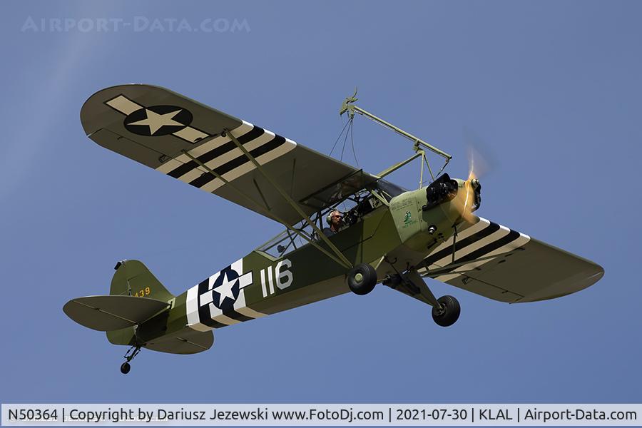 N50364, 1943 Piper J-3 Cub C/N 10300, Piper J3 Cub (L-4) C/N 10300, N50364
