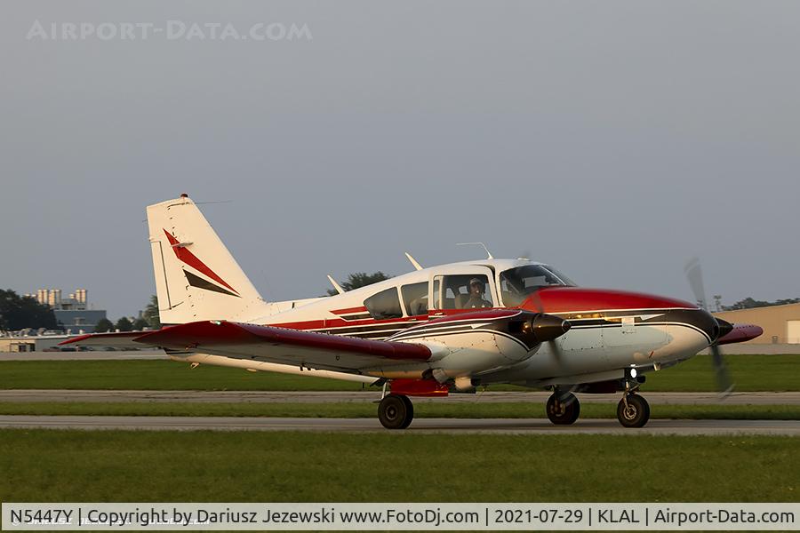 N5447Y, 1964 Piper PA-23-250 C/N 27-2528, Piper PA-23-250 Apache  C/N 27-2528, N5447Y