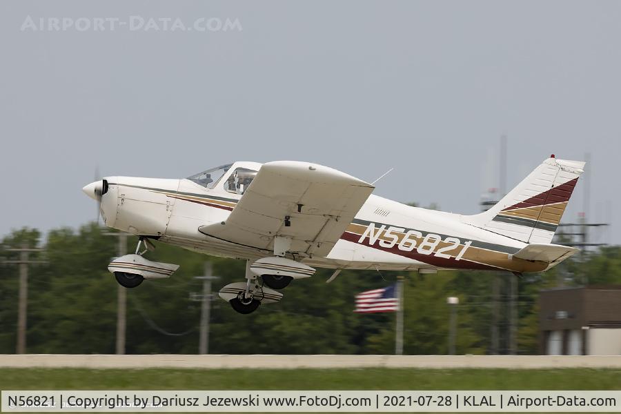 N56821, 1973 Piper PA-28-140 C/N 28-7425046, Piper PA-28-140 Cherokee Cruiser  C/N 28-7425046, N56821
