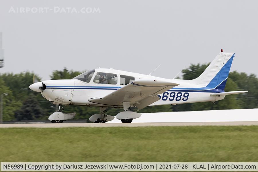N56989, 1973 Piper PA-28-180 C/N 28-7405040, Piper PA-28-180 Cherokee  C/N 28-7405040, N56989