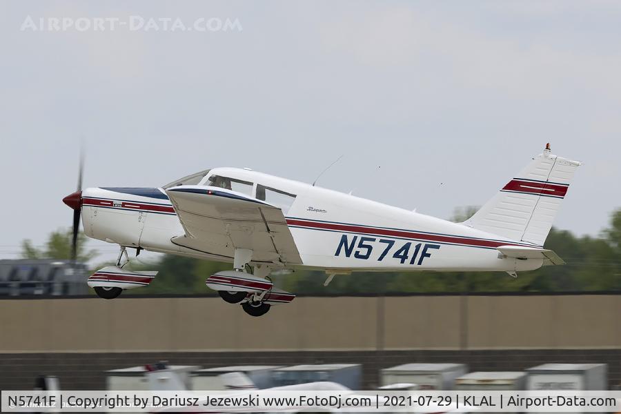 N5741F, 1968 Piper PA-28-140 C/N 28-25043, Piper PA-28-140 Cherokee Cruiser  C/N 28-25043, N5741F