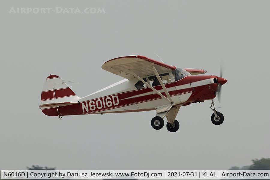 N6016D, 1956 Piper PA-22-150 Tri-Pacer C/N 22-4669, Piper PA-22-150 Tri-Pacer  C/N 22-4669, N6016D