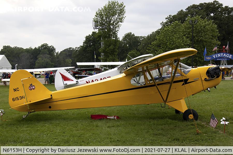 N6153H, 1946 Piper J3C-65 Cub C/N 19319, Piper J3C-65 Cub  C/N 19319, NC6153H