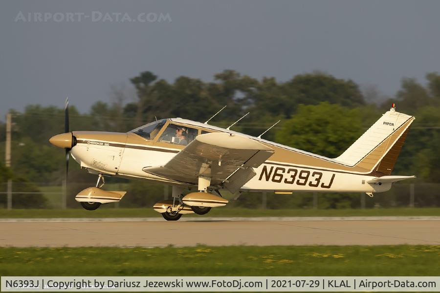 N6393J, 1968 Piper PA-28-180 C/N 28-4808, Piper PA-28-180 Cherokee  C/N 28-4808, N6393J