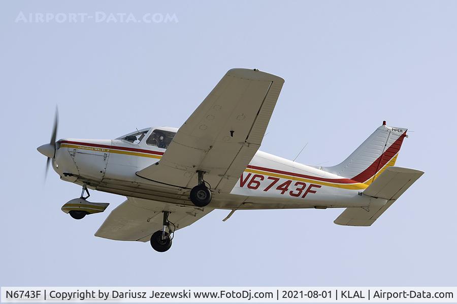 N6743F, 1976 Piper PA-28-151 C/N 28-7715176, Piper PA-28-151 Cherokee Warrior  C/N 28-7715176, N6743F