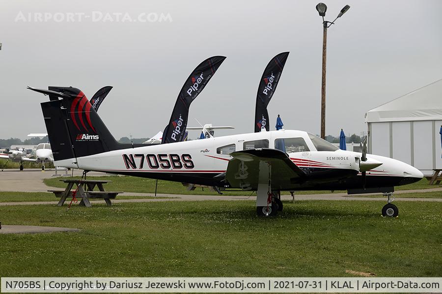 N705BS, Piper PA-44-180 Seminole C/N 4496500, Piper PA-44-180 Seminole  C/N 4496500, N705BS