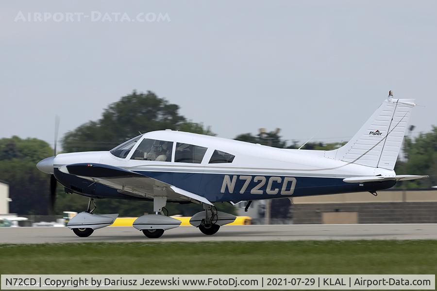 N72CD, 1971 Piper PA-28-180 C/N 28-7205013, Piper PA-28-180 Cherokee  C/N 28-7205013, N72CD