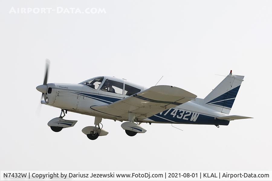 N7432W, 1963 Piper PA-28-180 C/N 28-1361, Piper PA-28-180 Cherokee  C/N 28-1361, N7432W
