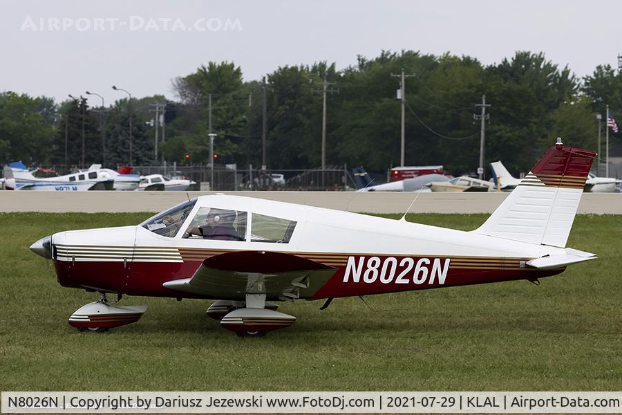 N8026N, 1968 Piper PA-28-140 C/N 28-25270, Piper PA-28-140 Cherokee Cruiser  C/N 28-25270, N8026N