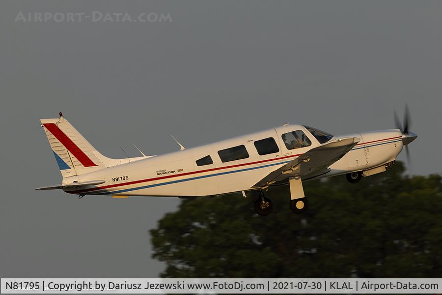 N81795, 1980 Piper PA-32R-301 C/N 32R-8013080, Piper PA-32R-301 Saratoga  C/N 32R-8013080, N81795