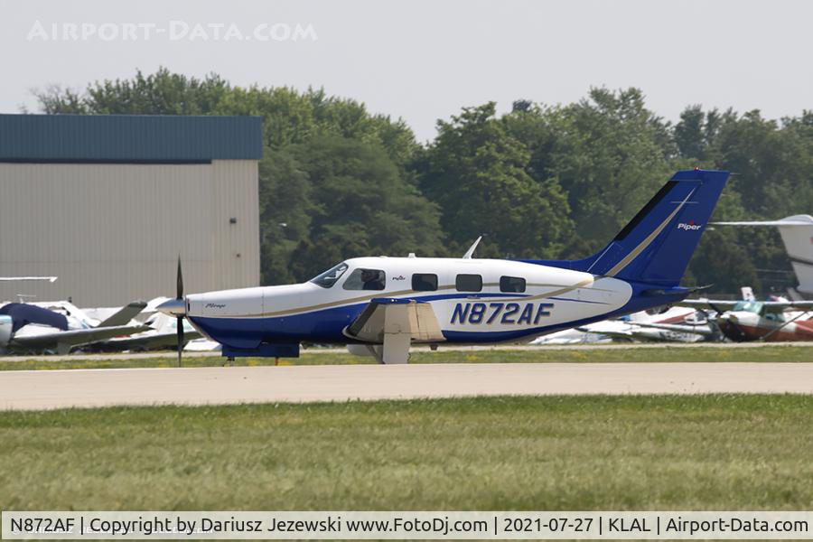 N872AF, 2013 Piper PA-46-350P Malibu Mirage C/N 4636598, Piper PA-46-350P Malibu Mirage  C/N 4636598, N872AF