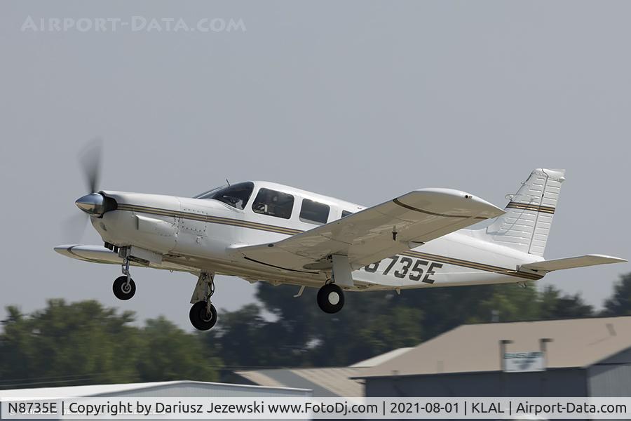 N8735E, 1976 Piper PA-32R-300 Cherokee Lance C/N 32R7680169, Piper PA-32R-300 Cherokee Lance  C/N 32R7680169, N8735E