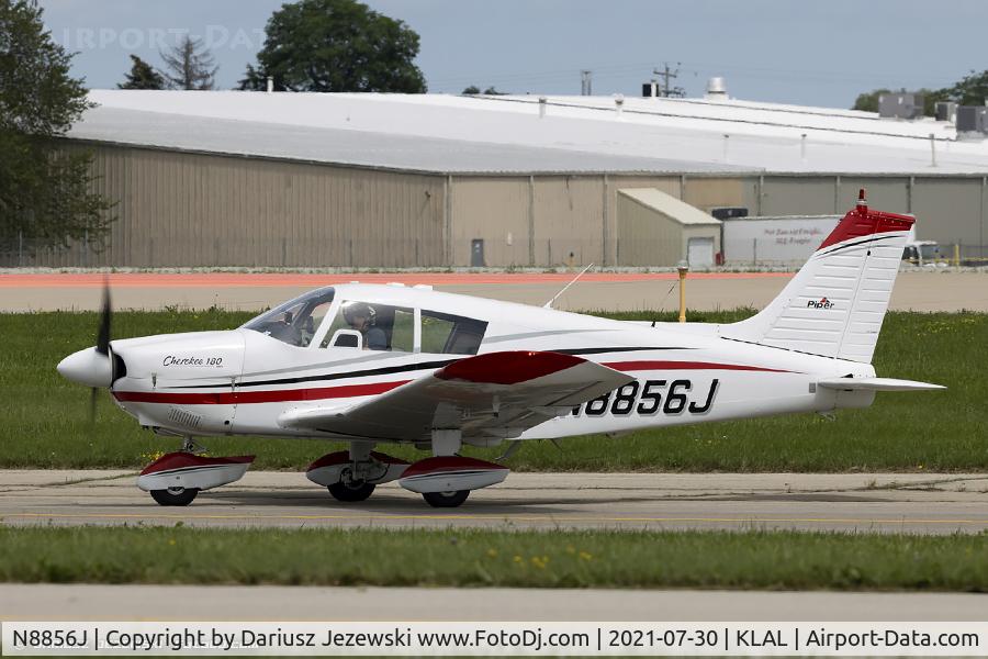 N8856J, 1965 Piper PA-28-180 C/N 28-2820, Piper PA-28-180 Cherokee  C/N 28-2820, N8856J
