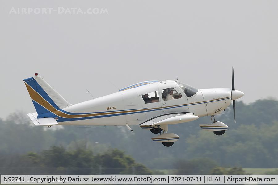 N9274J, 1966 Piper PA-28-180 Cherokee C/N 28-3352, Piper PA-28-180 Cherokee  C/N 28-3352, N9274J