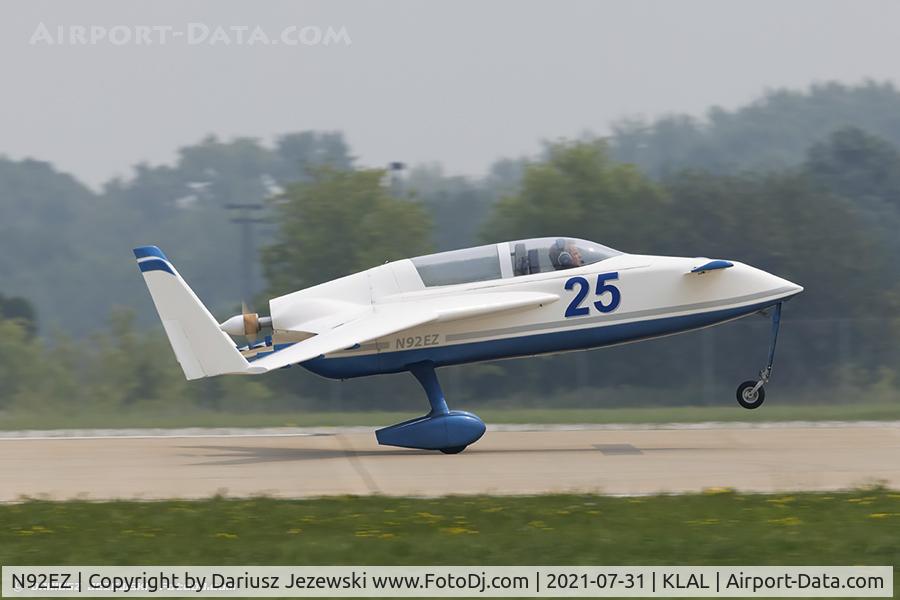 N92EZ, 1983 Rutan VariEze C/N 2052, Rutan VariEze  C/N 2052, N92EZ