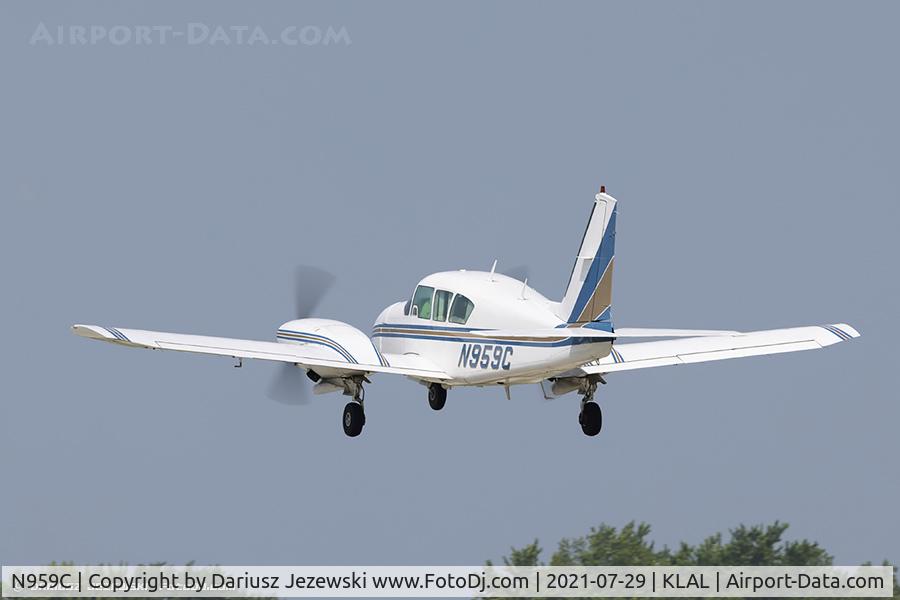 N959C, 1981 Piper PA-23-250 Apache C/N 27-8154029, Piper PA-23-250 Apache  C/N 27-8154029, N959C