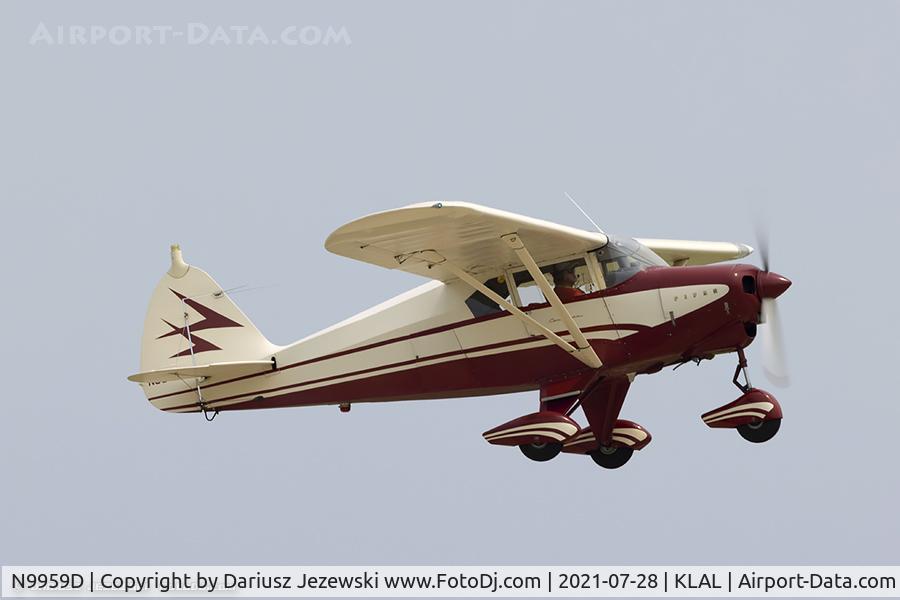 N9959D, 1959 Piper PA-22-150 C/N 22-6749, Piper PA-22-150 Tri-Pacer  C/N 22-6749, N9959D