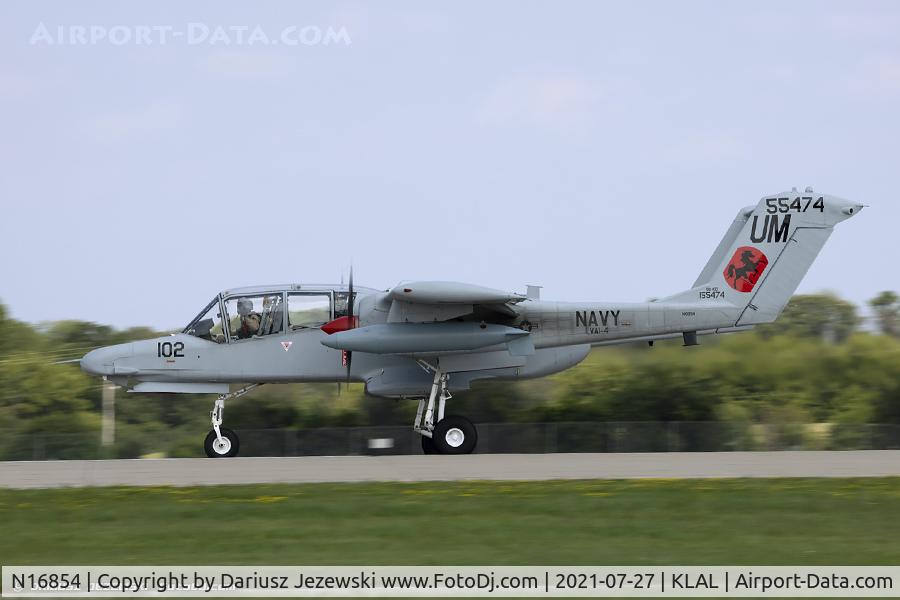 N16854, North American Rockwell OV-10D Bronco C/N 305-85, Rockwell OV-10D Bronco  C/N 155474, N16854