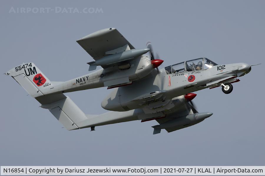 N16854, North American Rockwell OV-10D Bronco C/N 305-85, Rockwell OV-10D Bronco  C/N 155474, N16854