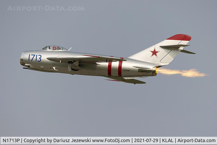 N1713P, 1960 PZL-Mielec Lim-5 (MiG-17F) C/N 1C1713, PZL Mielec Lim-5 (MiG-17F)  C/N 1C1713, N1713P