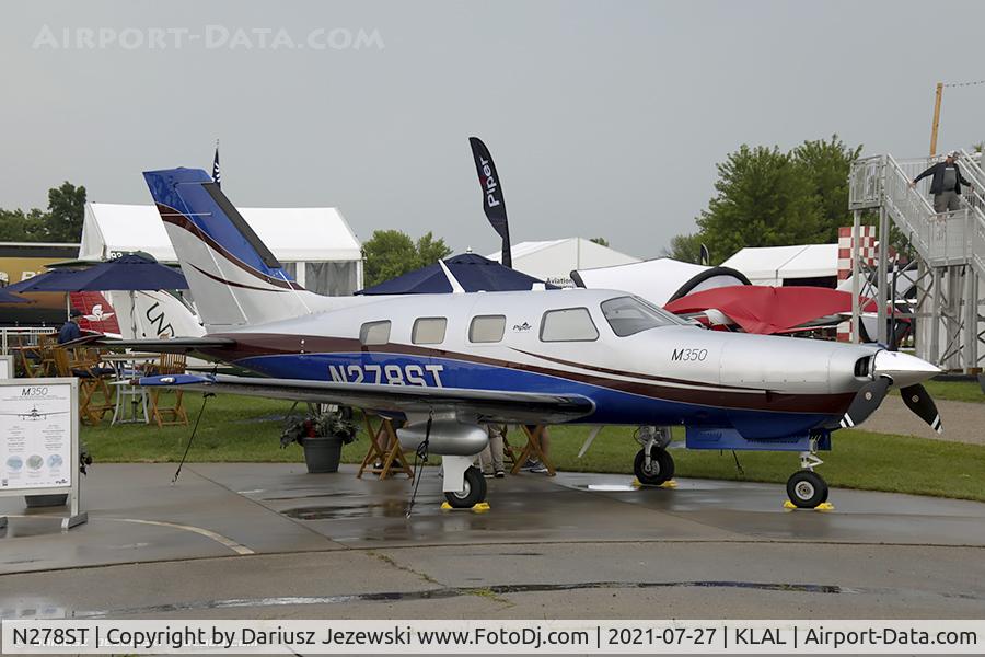 N278ST, 2021 Piper PA-46-350P Malibu Mirage C/N 4636782, Piper PA-46-350P Malibu Mirage  C/N 4636782, N278ST