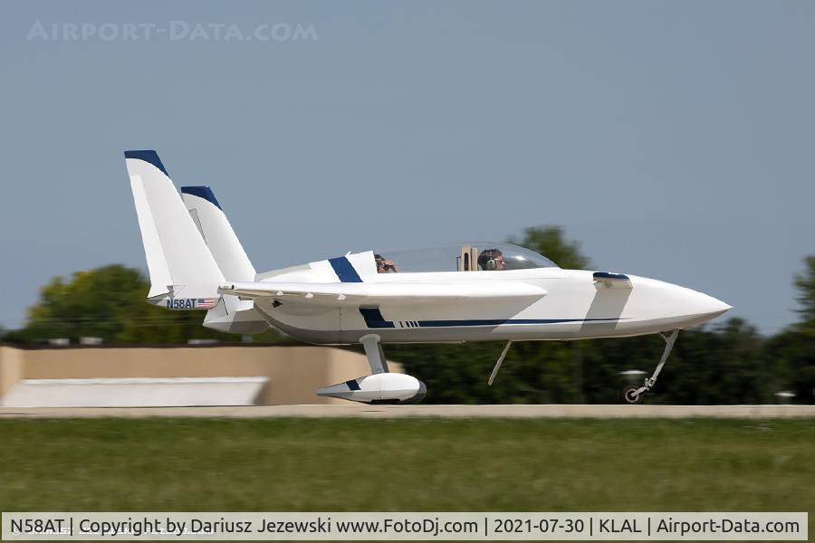 N58AT, 1994 Rutan Long-EZ C/N 1266, Rutan Long-EZ  C/N 1266, N58AT
