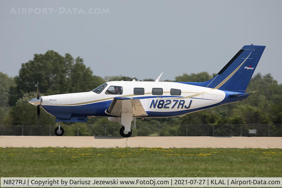 N827RJ, 2012 Piper PA 46-350P C/N 4636526, Piper PA-46-350P Malibu Mirage  C/N 4636526, N827RJ
