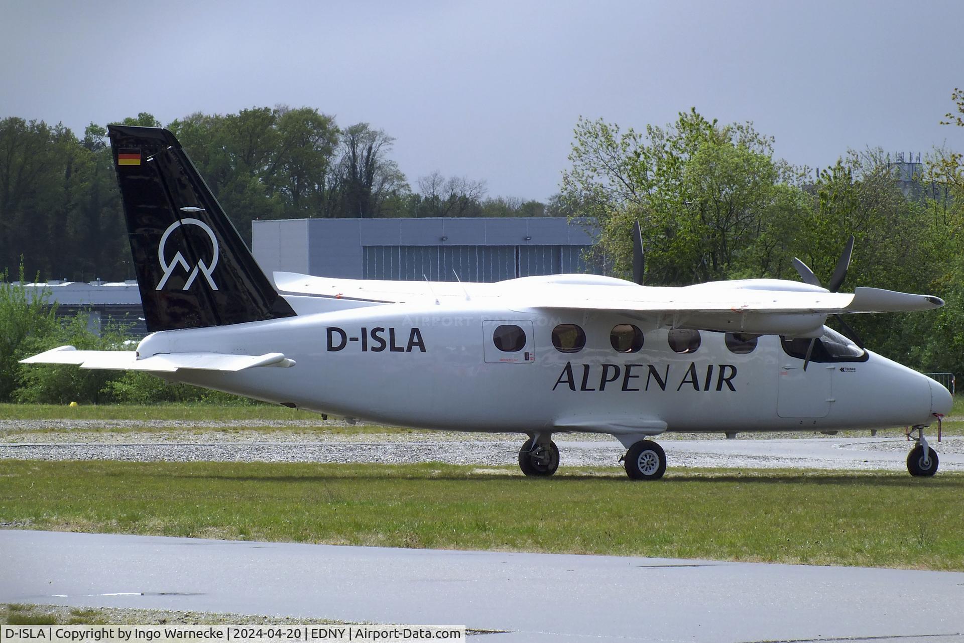 D-ISLA, 2021 Tecnam P-2012 Traveller C/N 035, Tecnam P2012 Traveller of Alpen Air at the Bodensee airport, Friedrichshafen