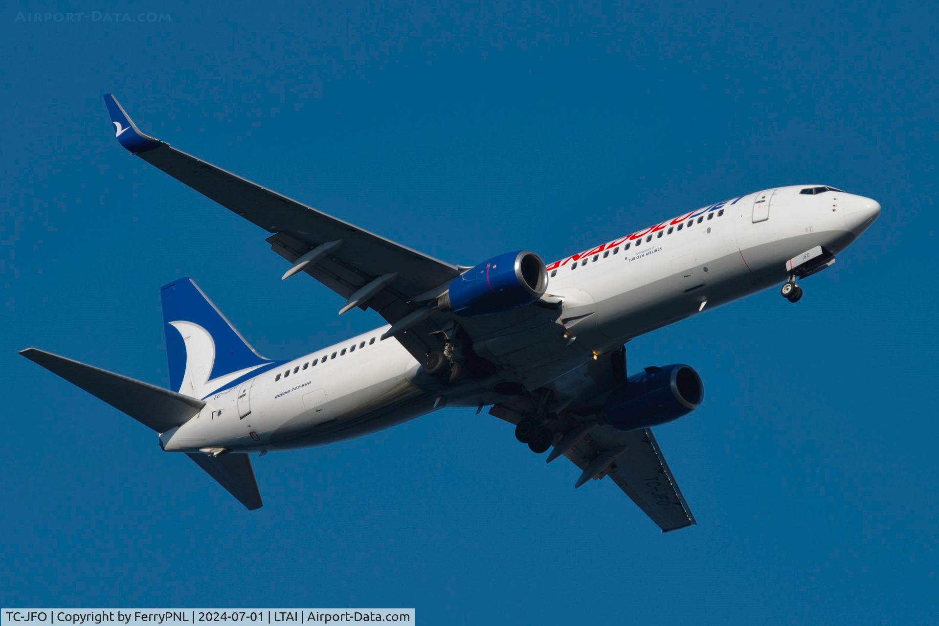 TC-JFO, 1999 Boeing 737-8F2 C/N 29777, B738 of Anadolu