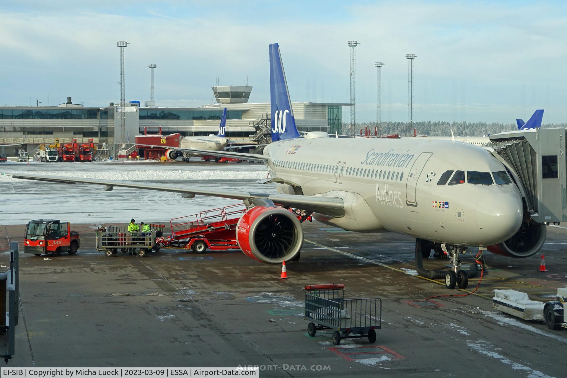 EI-SIB, 2017 Airbus A320-251N C/N 7951, At Arlanda