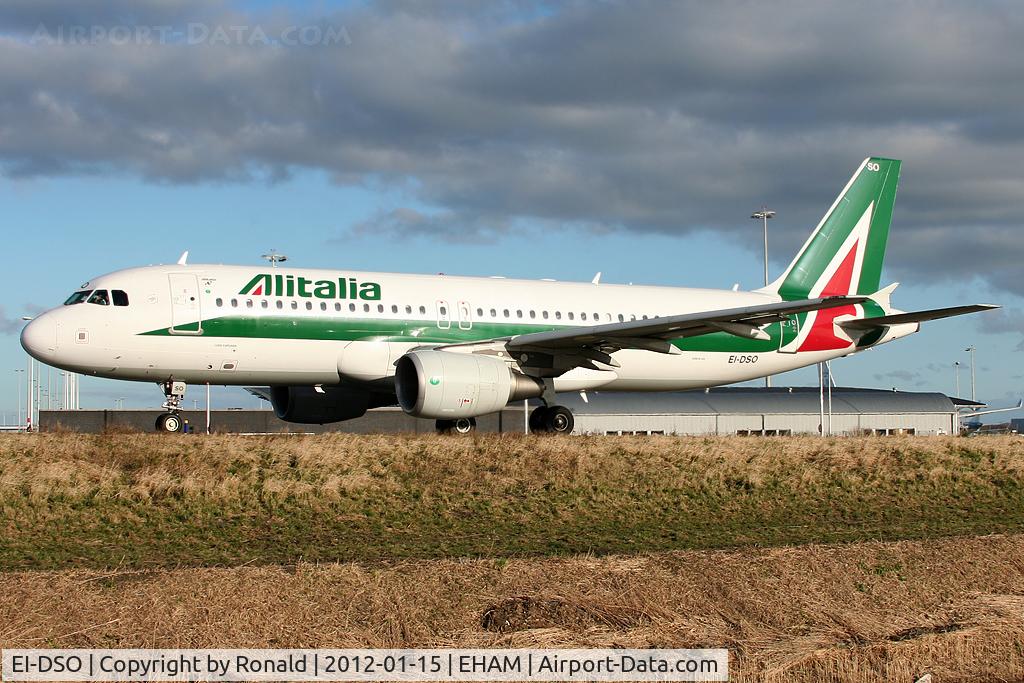 EI-DSO, 2008 Airbus A320-216 C/N 3464, at eham