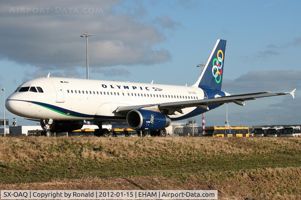 SX-OAQ, 2009 Airbus A320-232 C/N 3748, at eham