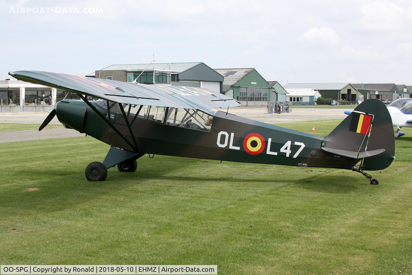 OO-SPG, 1952 Piper L-18C Super Cub (PA-18-95) C/N 18-2060, at ehmz