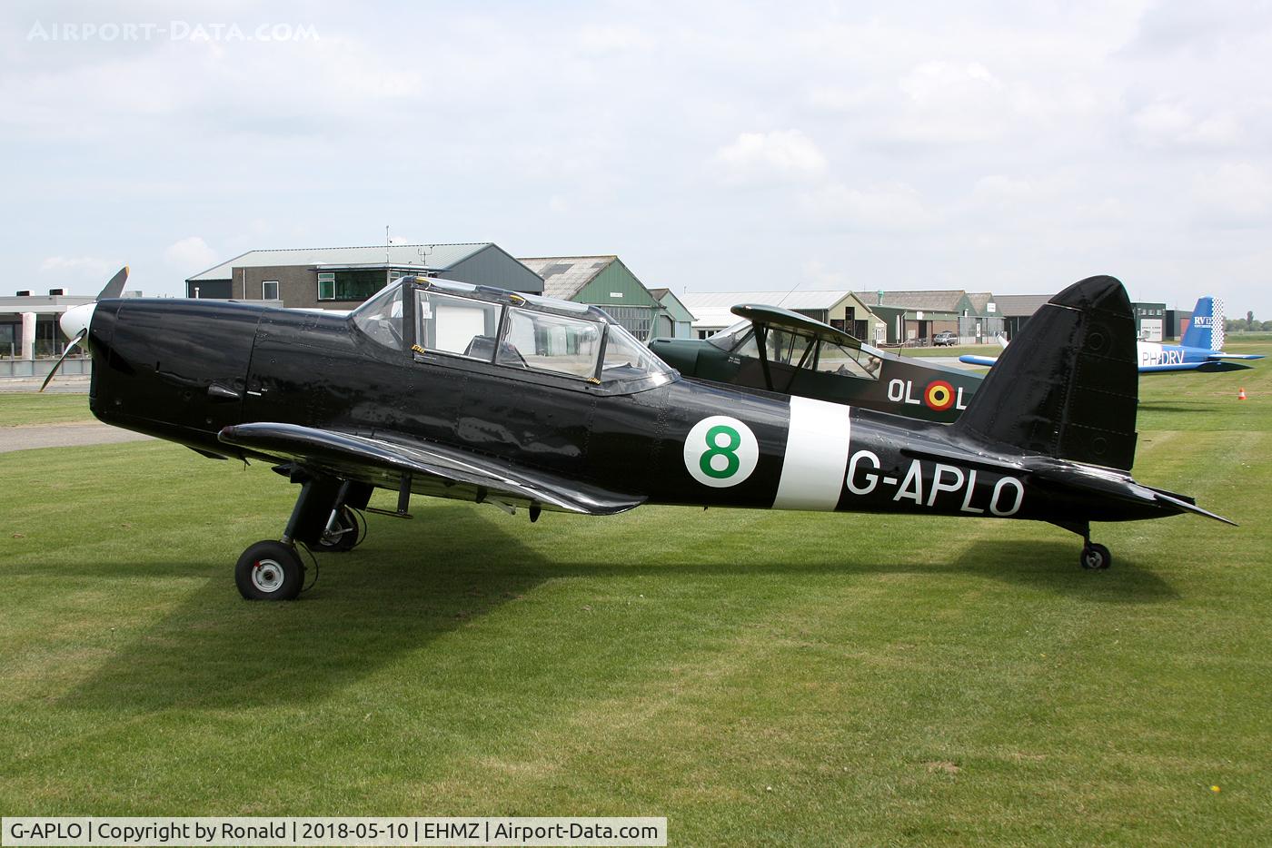 G-APLO, 1950 De Havilland DHC-1 Chipmunk T.10 C/N C1/0144, at ehmz
