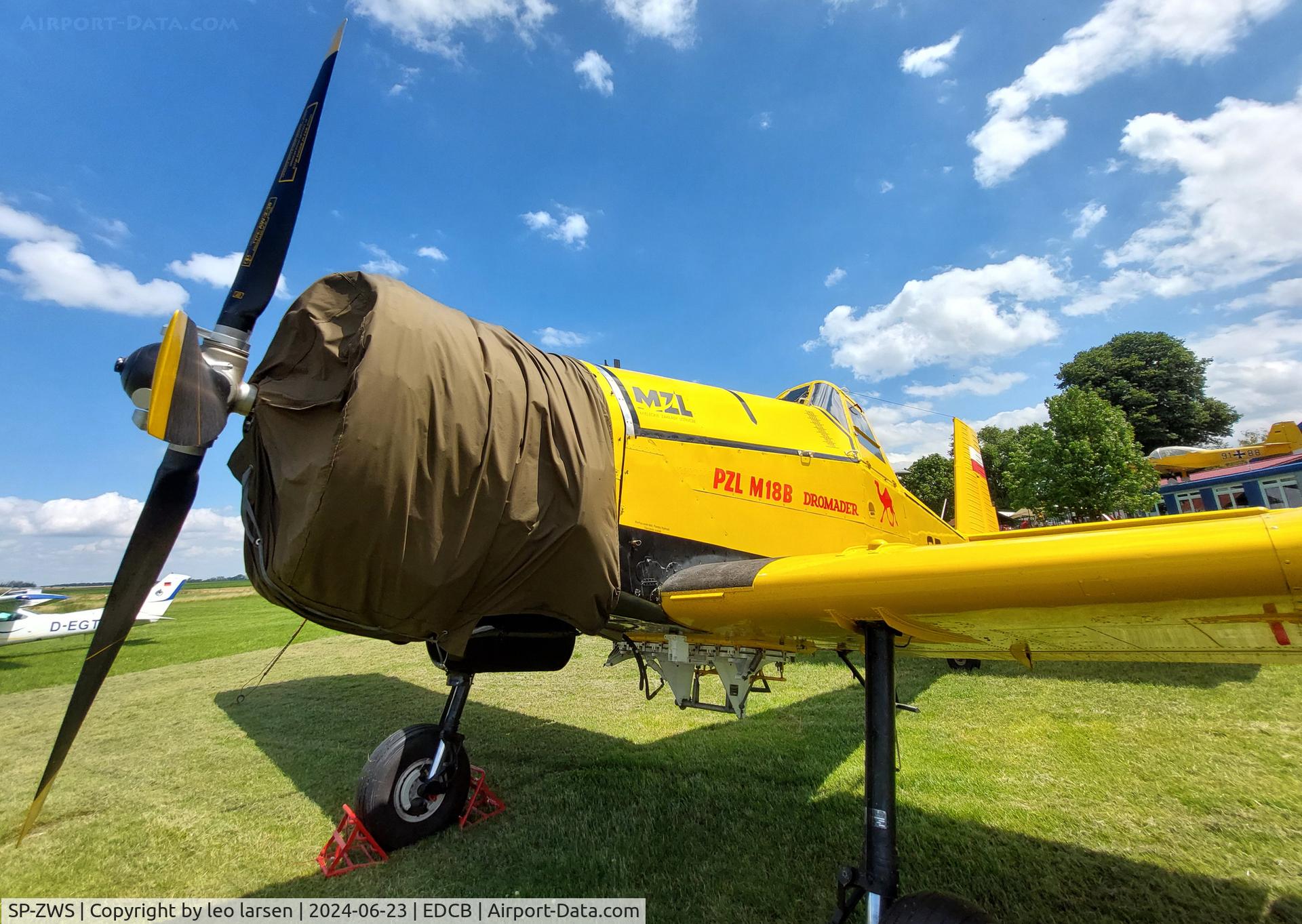 SP-ZWS, PZL-Mielec M-18B Dromader C/N 1ZO10-21, Ballenstedt 23.6.2024