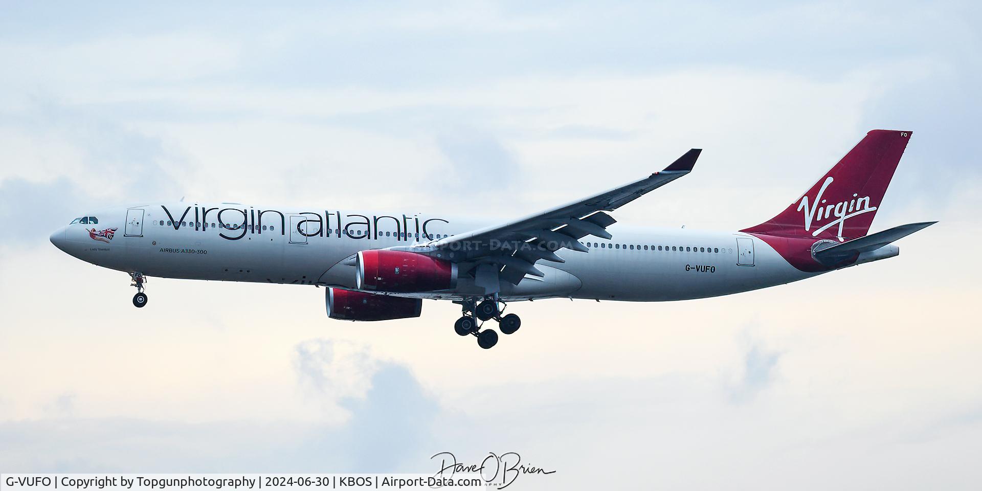 G-VUFO, 2012 Airbus A330-343X C/N 1352, LON to BOS