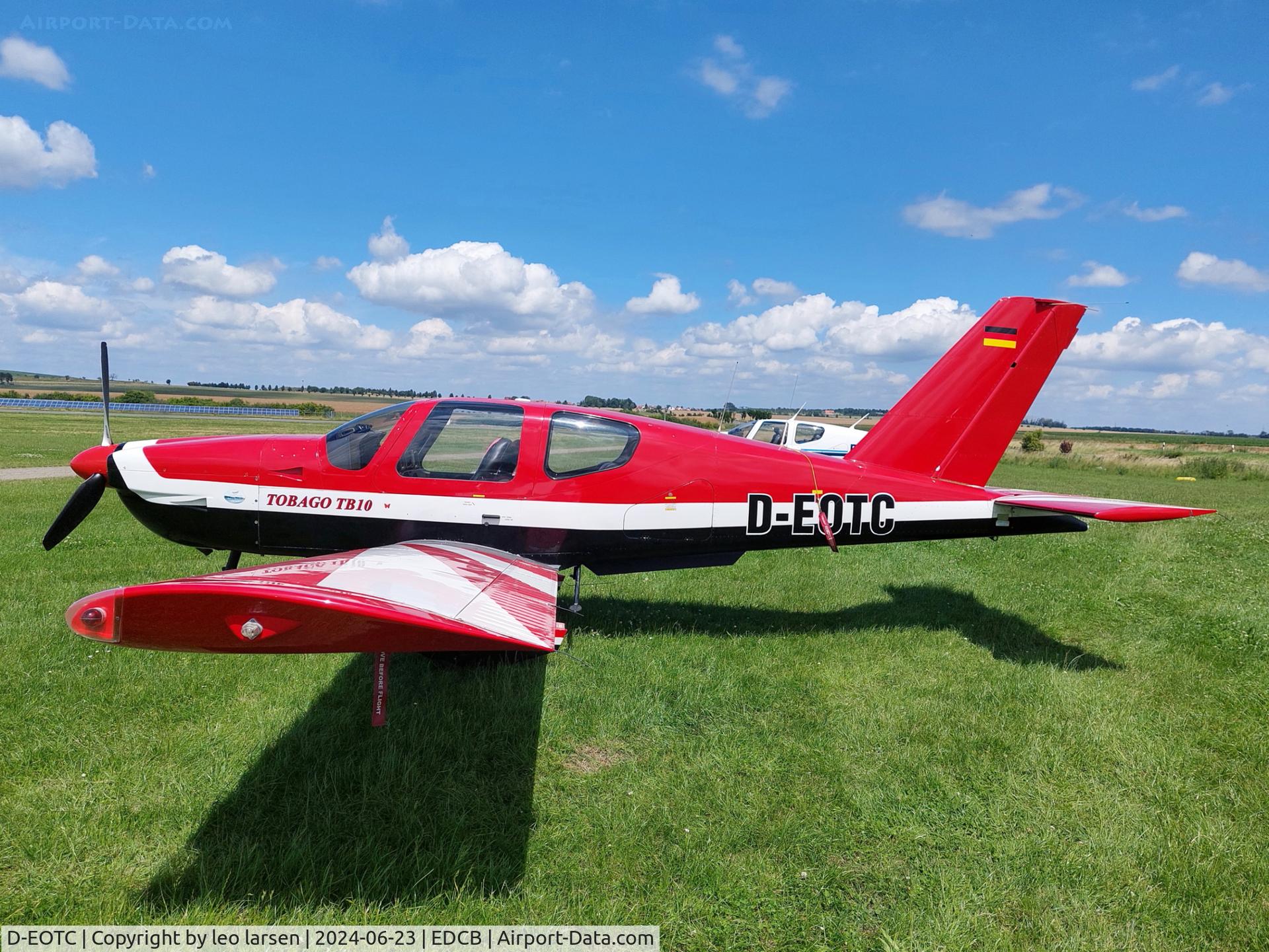 D-EOTC, Socata TB-10 Tobago C/N 1115, Ballenstedt 23.6.2024