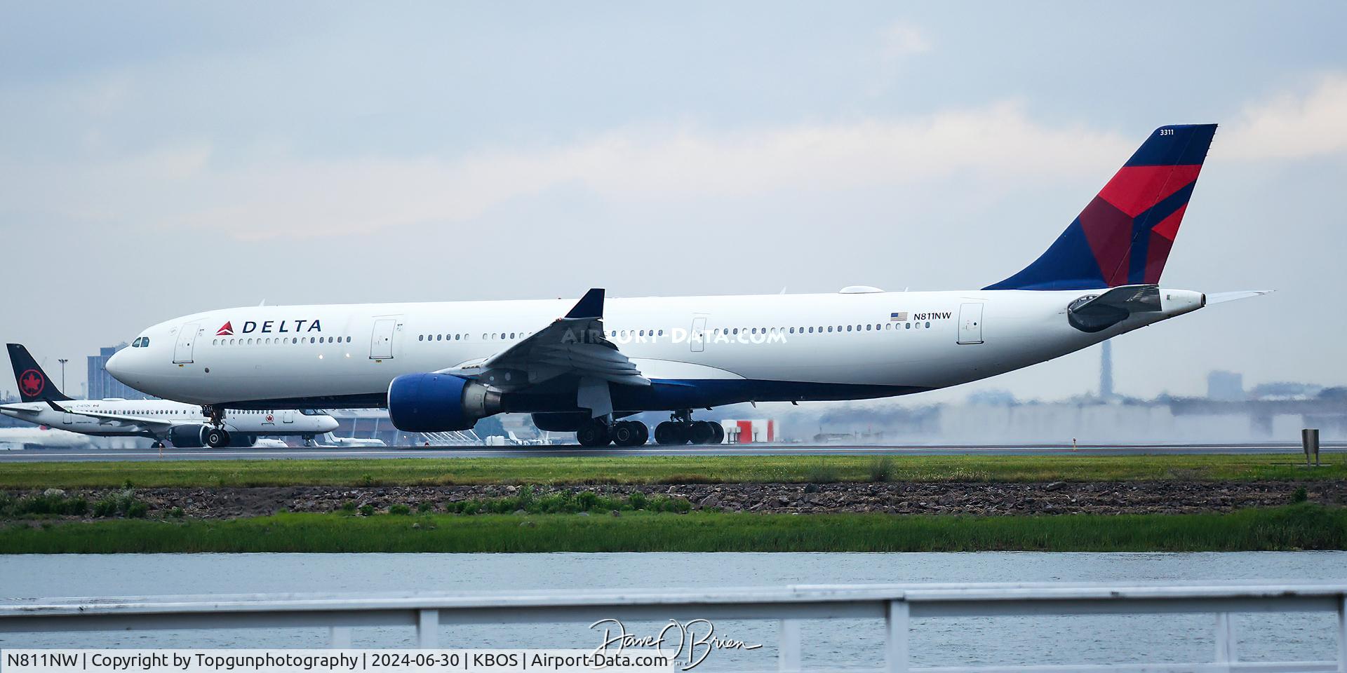 N811NW, 2005 Airbus A330-323 C/N 0690, On their way to Amsterdam
