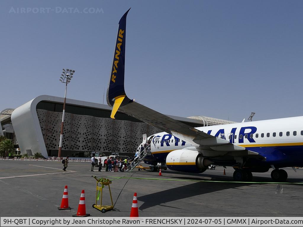 9H-QBT, 2016 Boeing 737-8AS C/N 44717, FR61 RAK to BOD