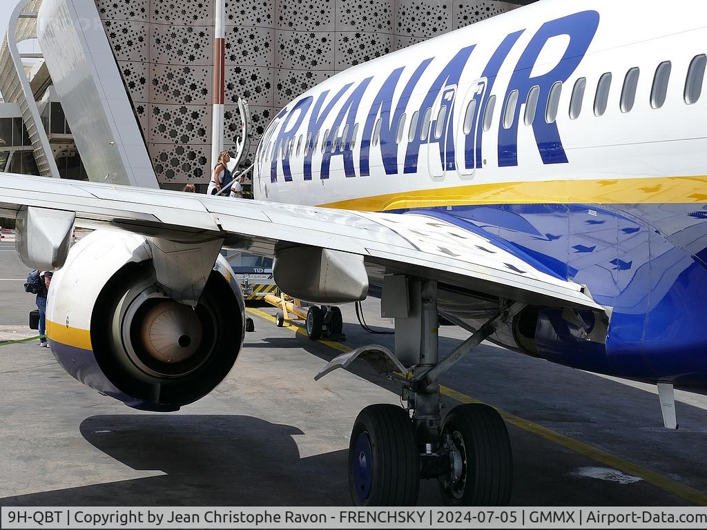 9H-QBT, 2016 Boeing 737-8AS C/N 44717, FR61 RAK to BOD