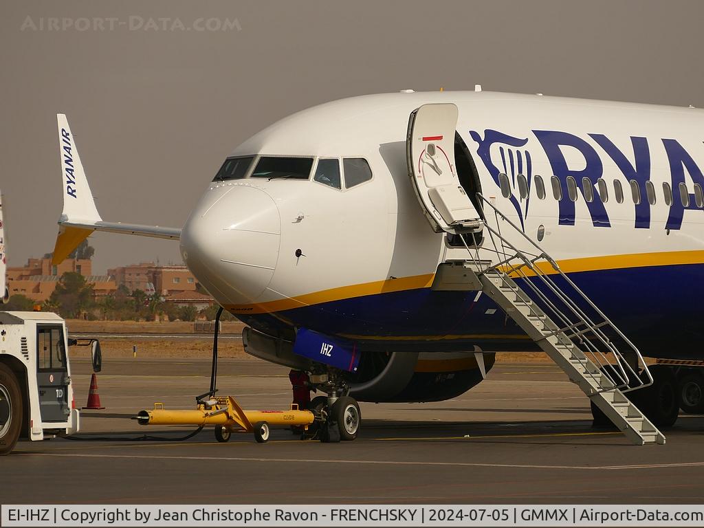EI-IHZ, 2023 Boeing 737-8 200 C/N 62366, Marrakesh (RAK)	Bristol (BRS)	RK5919