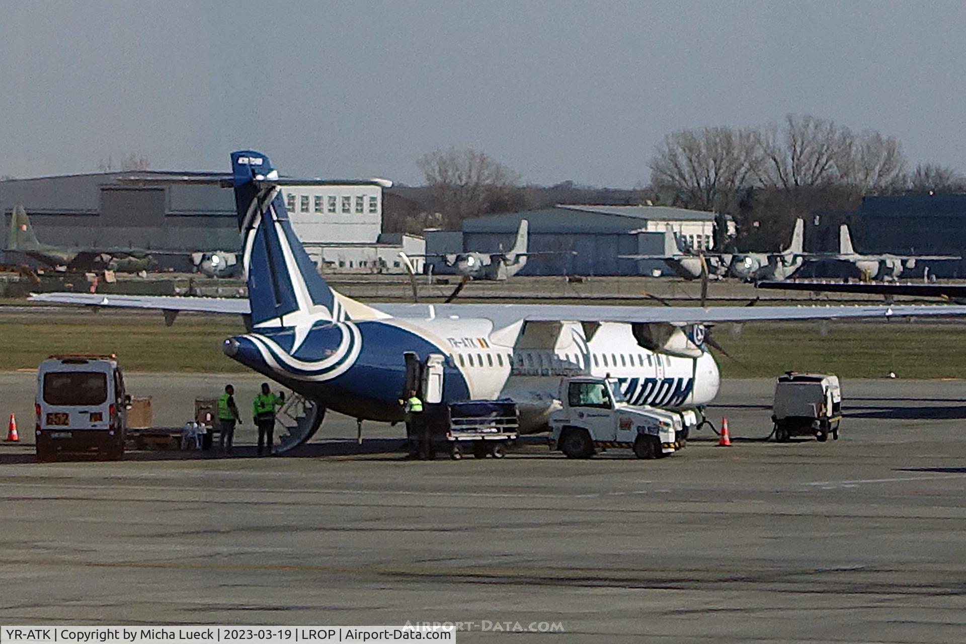 YR-ATK, ATR 72-212A C/N 1621, At Henri Coanda