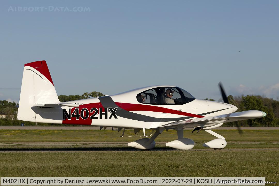 N402HX, 2020 Van's RV-10 C/N 41685, Vans RV-10  C/N 41685, N402HX