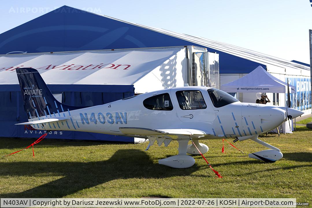 N403AV, 2022 Cirrus SR20 C/N 8741, Cirrus SR20  C/N 8741, N403AV