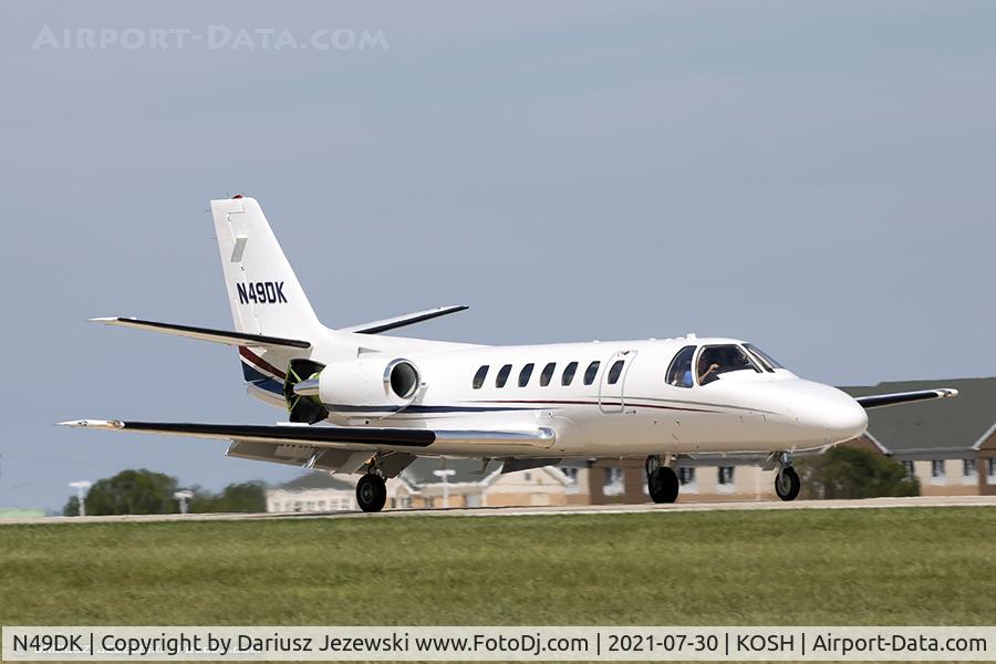 N49DK, 1990 Cessna 560  Citation V C/N 560-0075, Cessna 560 Citation V  C/N 560-0075, N49DK