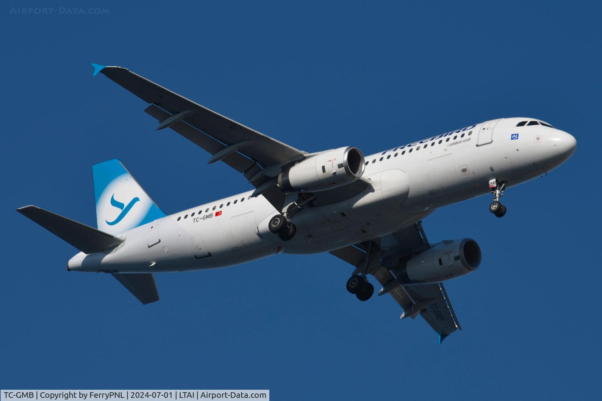 TC-GMB, 2006 Airbus A320-232 C/N 2747, One of the latest additions to the Freebird A320 fleet